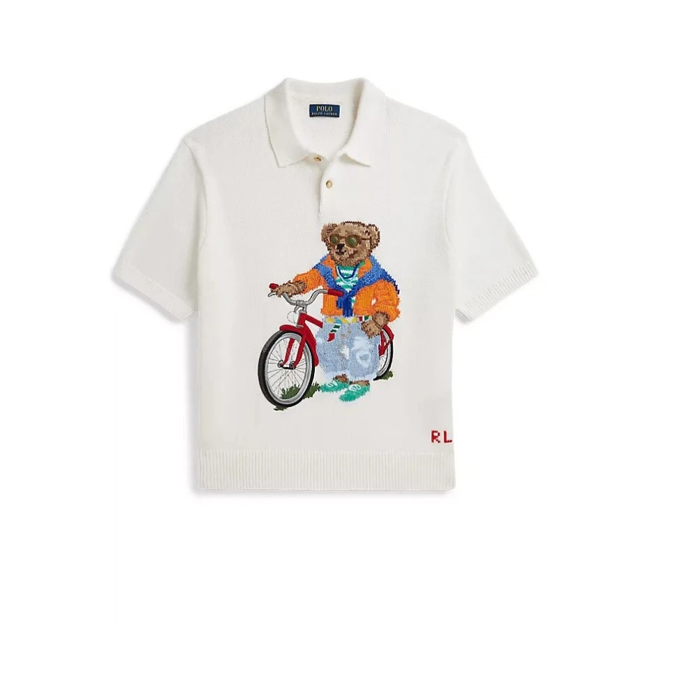 Polo Ralph Lauren Uomo Bianco Top, M, New,