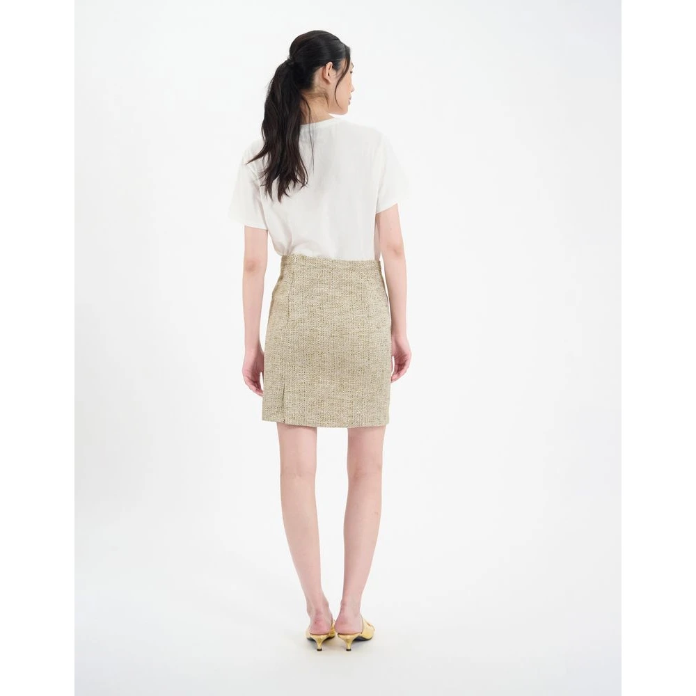 Ines De La Fressange Paris Edmonde rok Yellow Dames