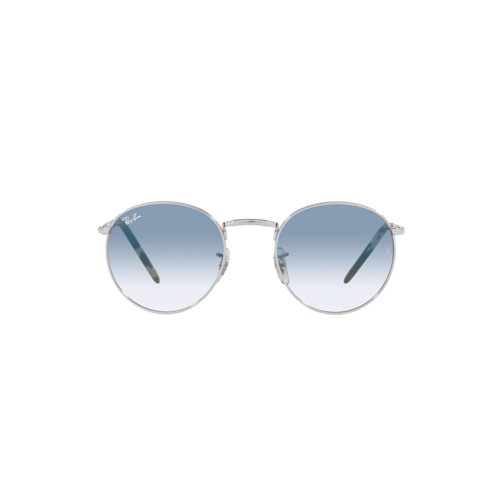 Ray-Ban Women's Blue Sunglasses,, New Round Polarized Sunglasses Medium