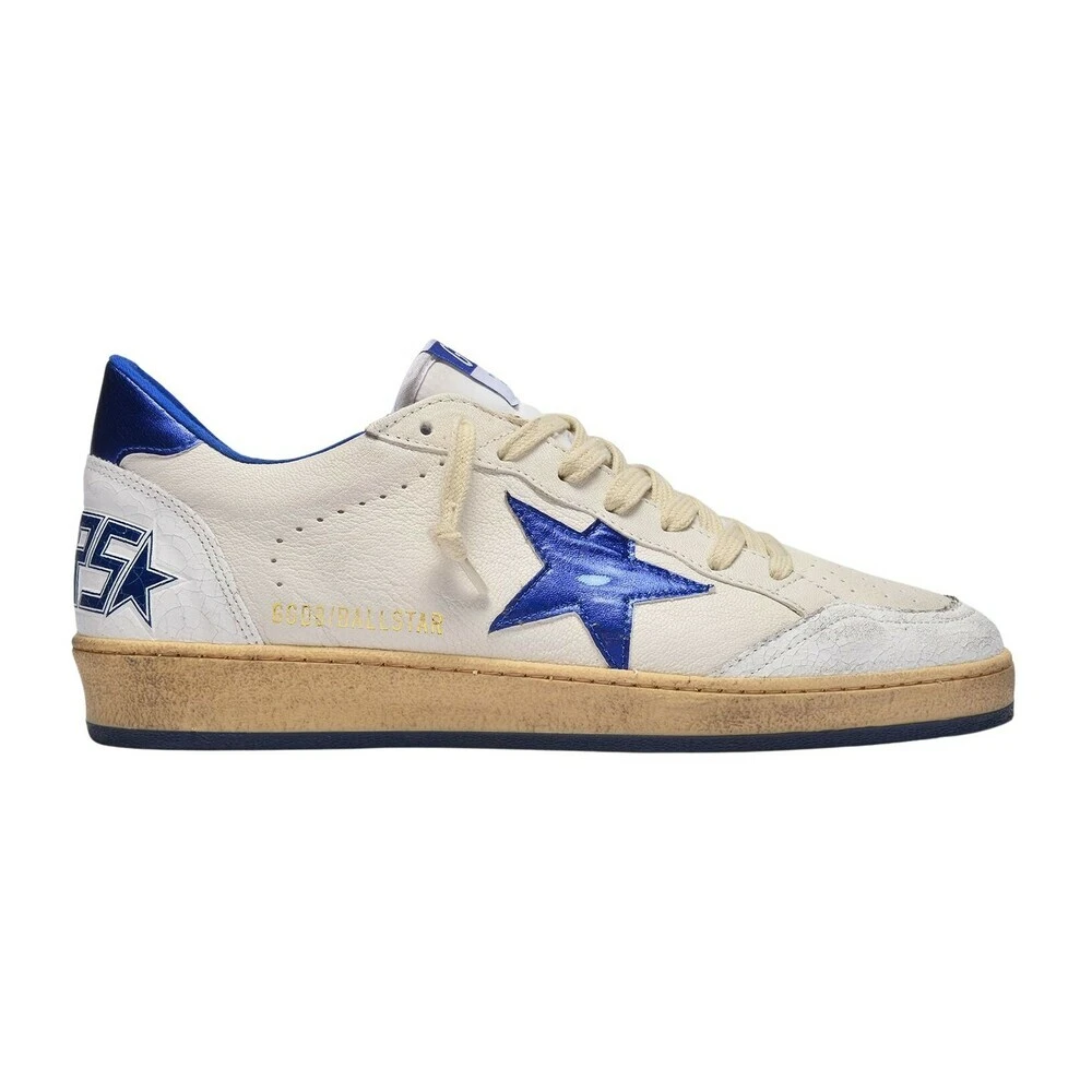 Golden Goose Hombre Blanco - Ball Star Sneakers - Shoes - 41 Eu