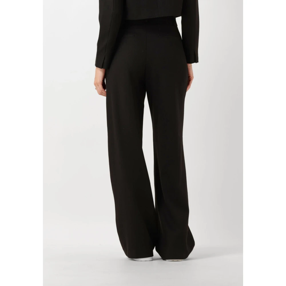 Notre-v Elegante Zwarte Pantalon voor Vrouwen Black Dames