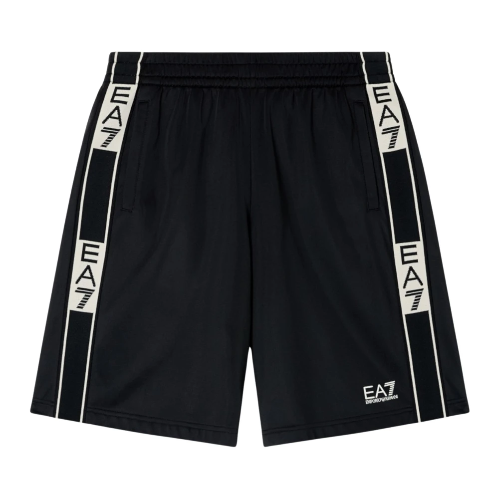 Emporio Armani Ea7 Uomo Nero Sport, L, New,