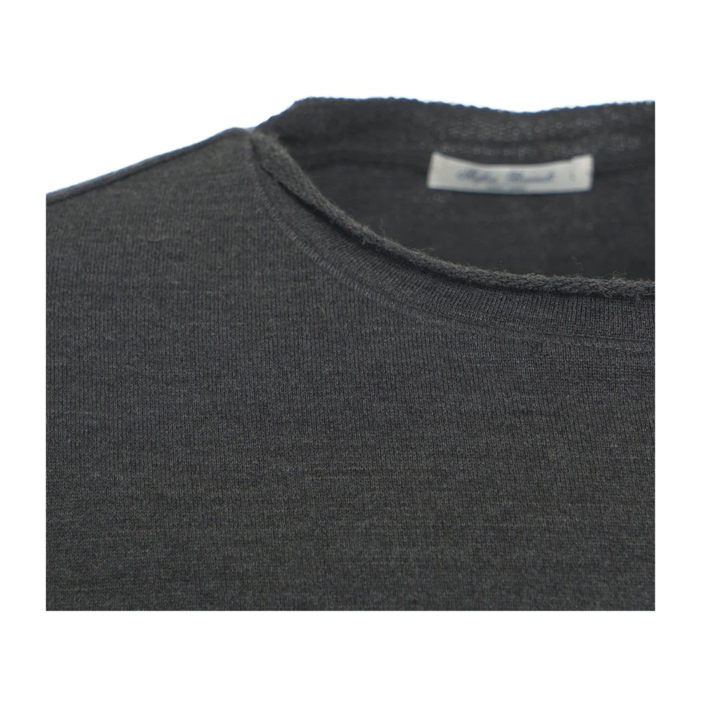 Stefan Brandt Grijze Longsleeve Shirt Aw24 Leonard Gray Heren