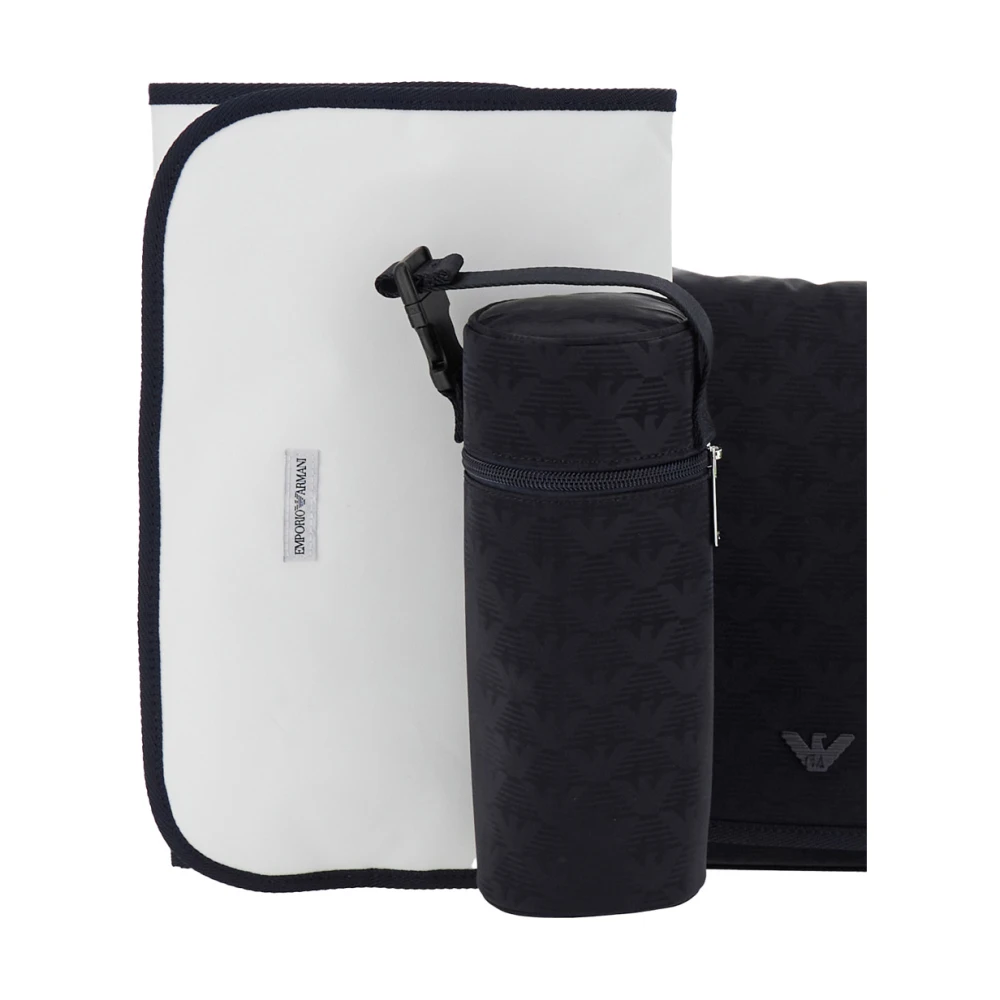 Emporio Armani Stijlvolle Tassen Collectie Blue Heren
