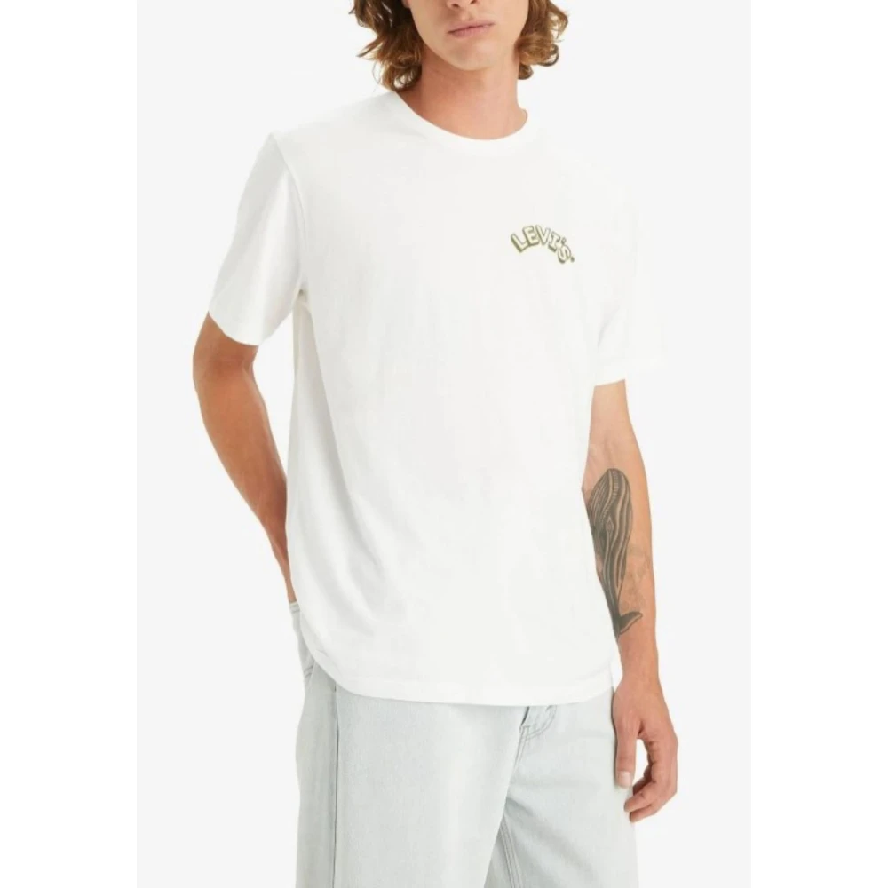 Levi's Relaxed Fit Heren Tee White Heren