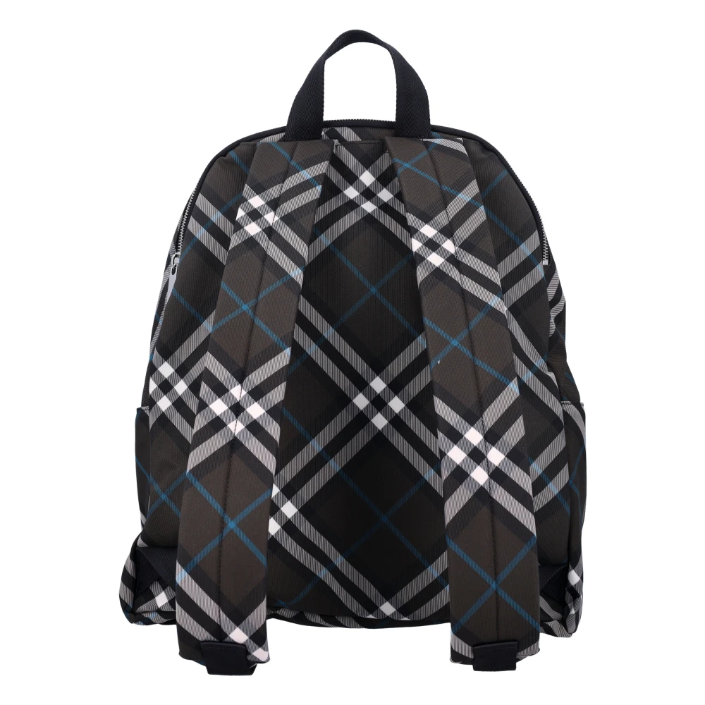 Burberry Klassieke Check Rugzak Black Heren