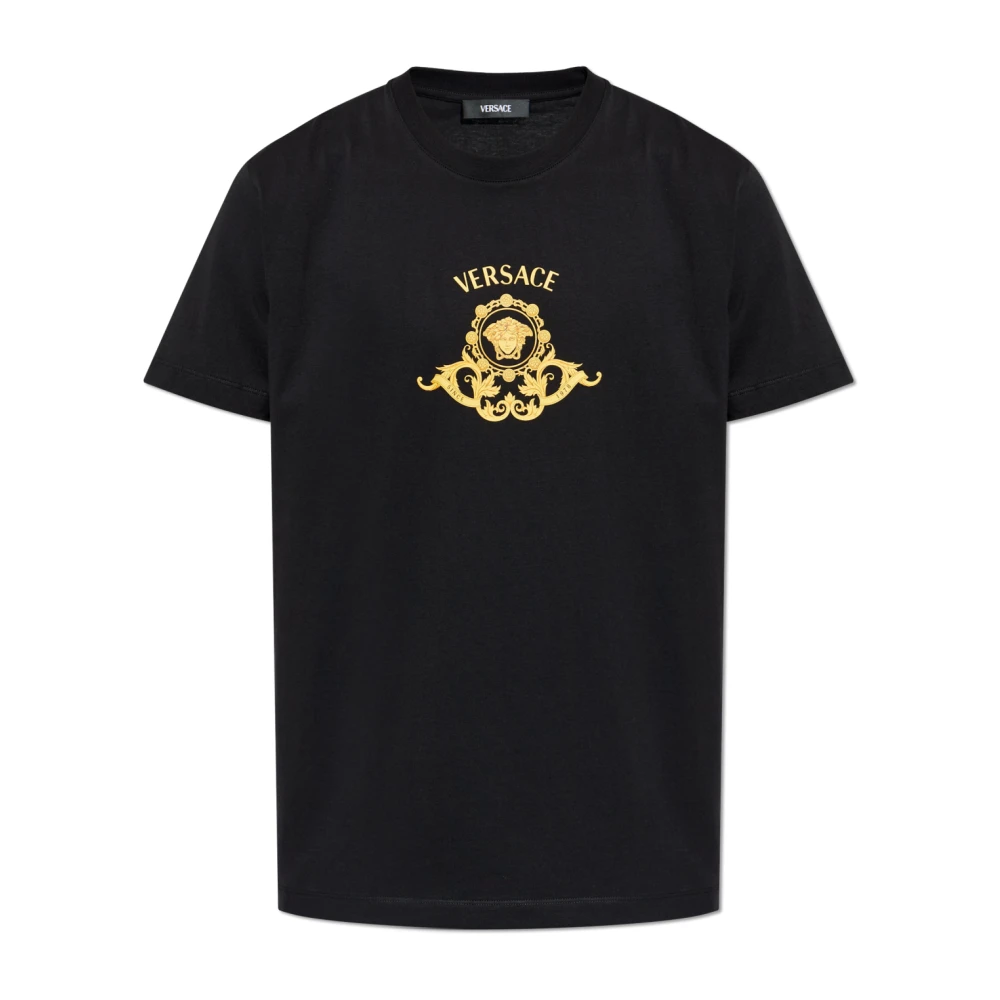 Versace Uomo Nero Top, Xl, New,