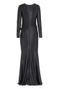 robe-a-encolure-drapee-et-manches-transparentes