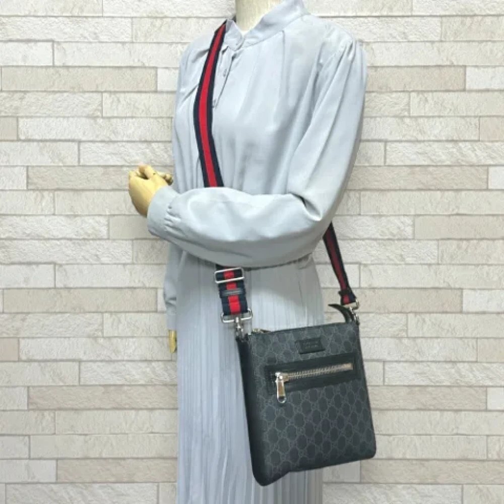 Gucci Vintage Pre-owned Fabric gucci-bags Black Dames