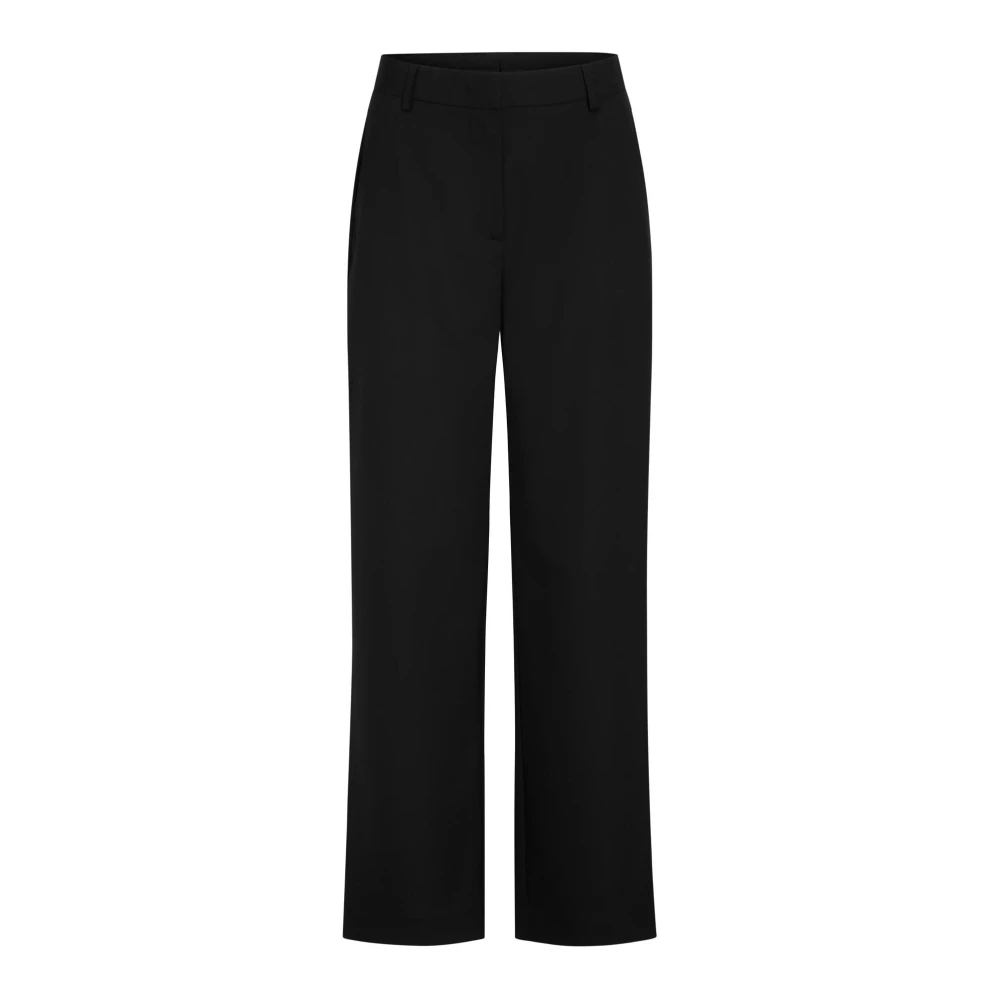 Heartmade Zwarte losse pasvorm Noma-broek Black Dames