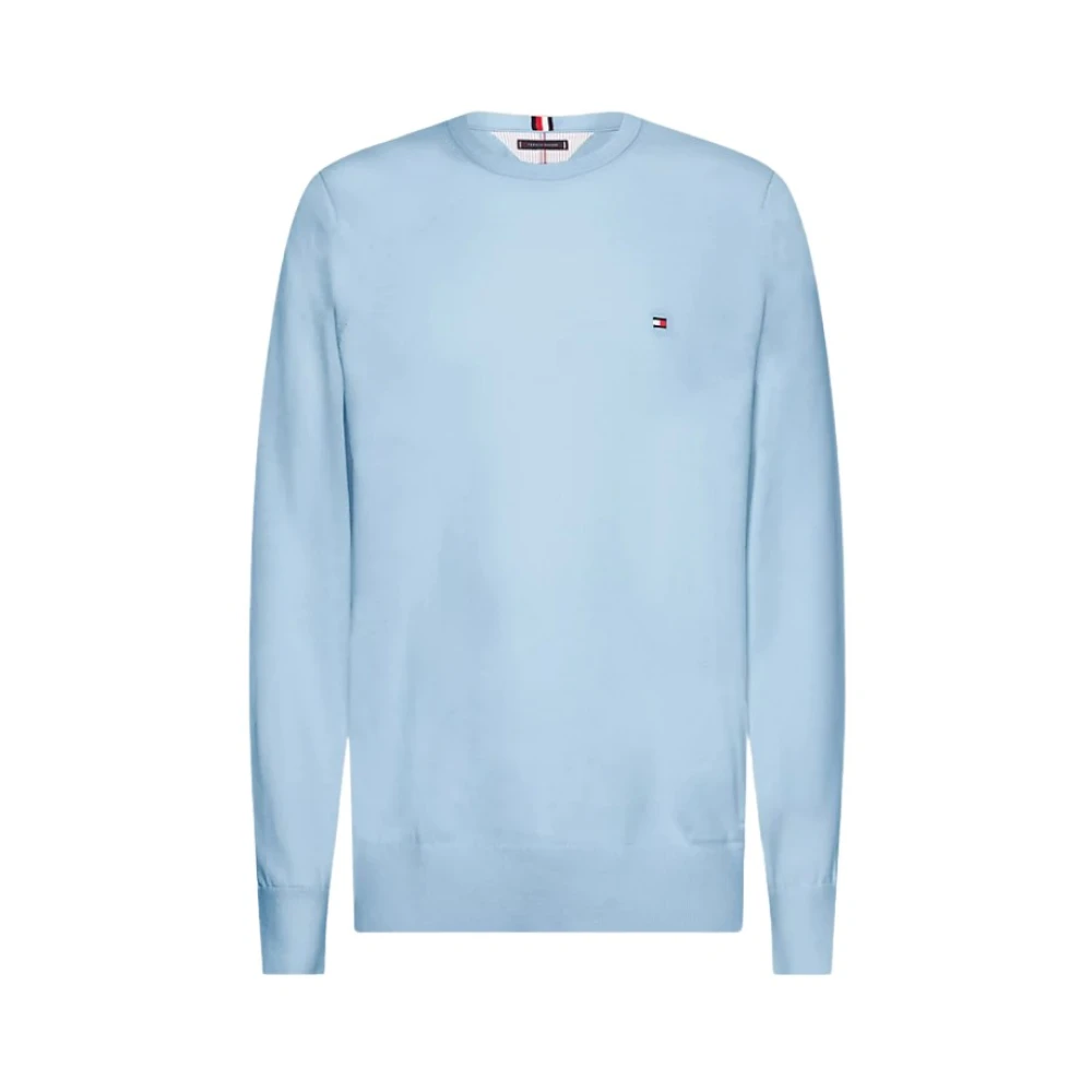 Tommy Hilfiger 1985 Crew Neck Sweater in Sleepy Blue Heren