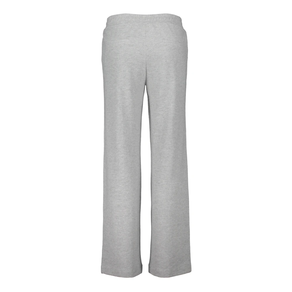 Betty & Co Elegante Wijde Pijp Aantrekbroek Gray Dames