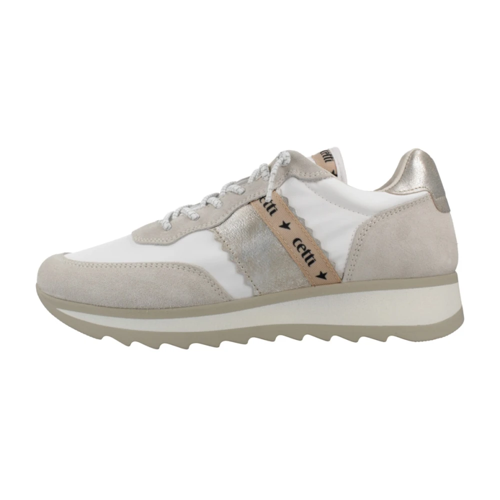 Cetti C848Sra V26 Deportivo Ante Mesh Dames Schoenen Wit
