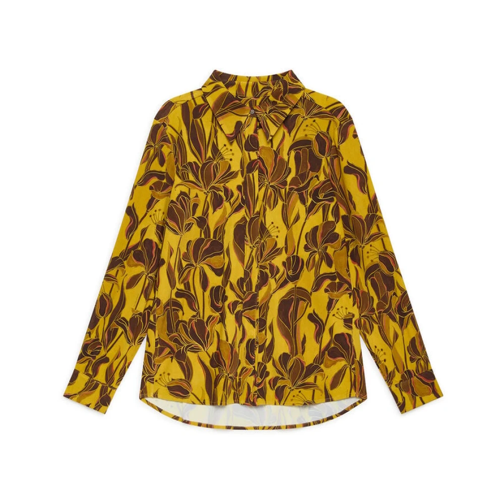 Maliparmi Women's Yellow Shirts, S, Lily's Ballet Shirt