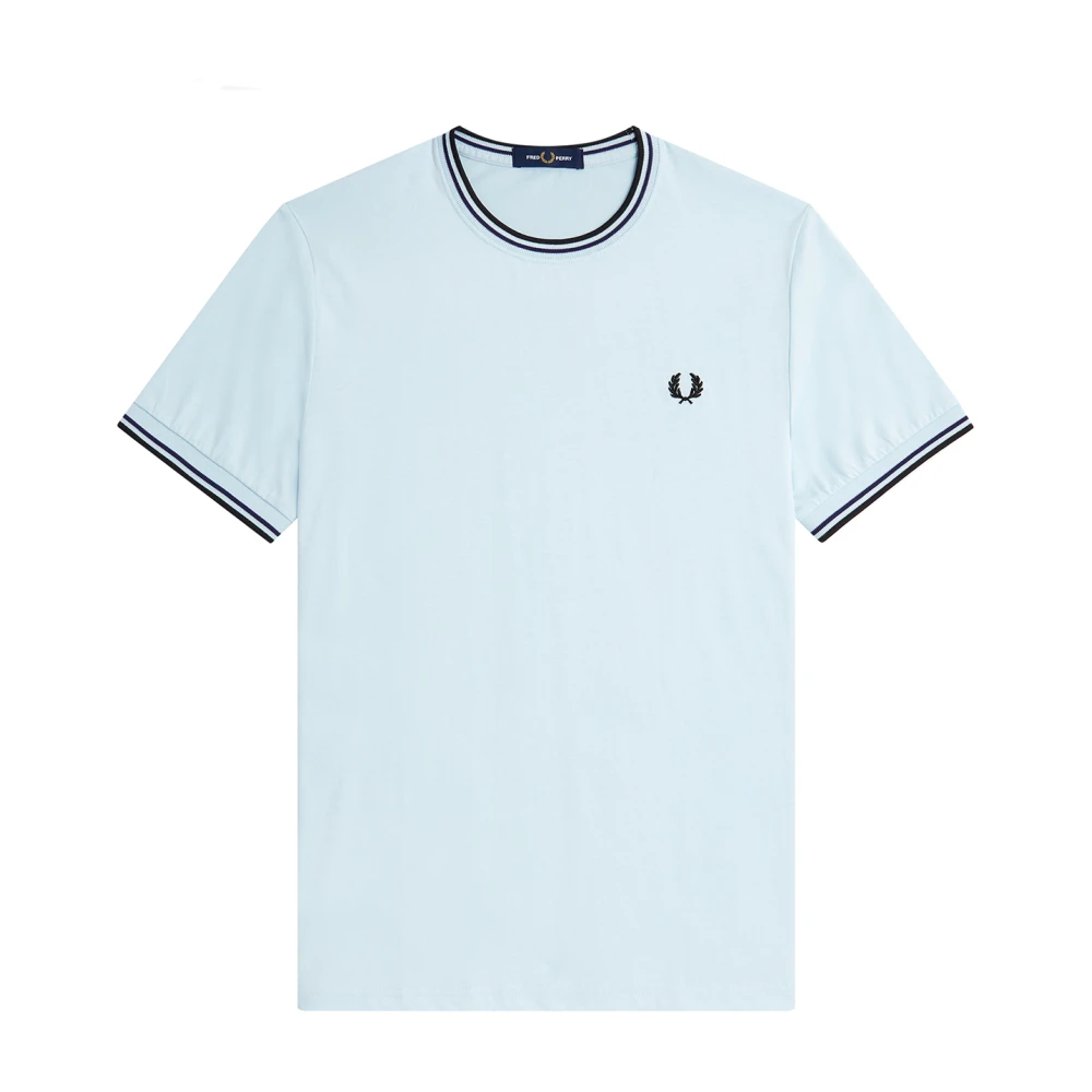 Fred Perry R30 Light Ice Twin Tipped T-Shirt Blue Heren