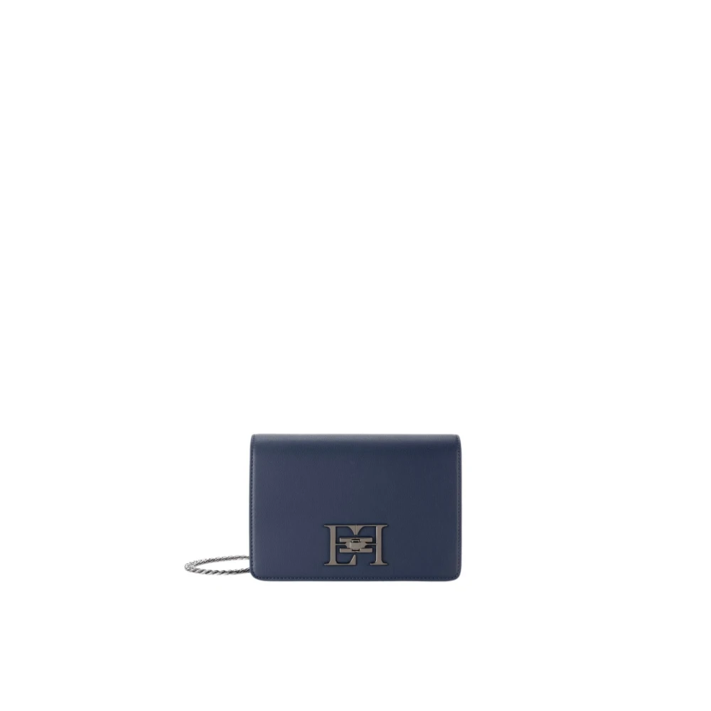 Elisabetta Franchi Stijlvolle Handtas voor Trendy Vrouwen Blue Dames