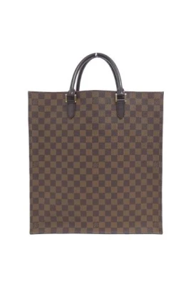 Pre-owned Damier Coated Canvas Tote Bag