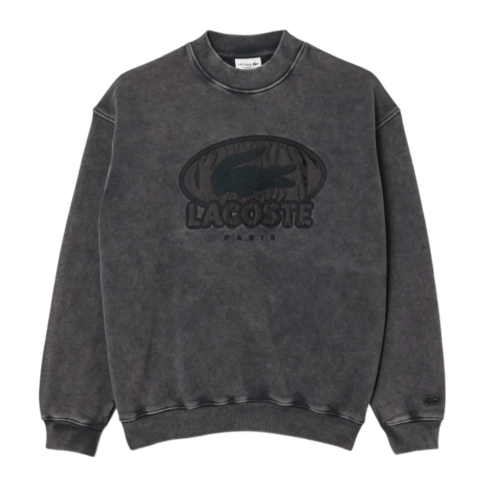 Lacoste Zwarte Sweater Collectie Black Heren