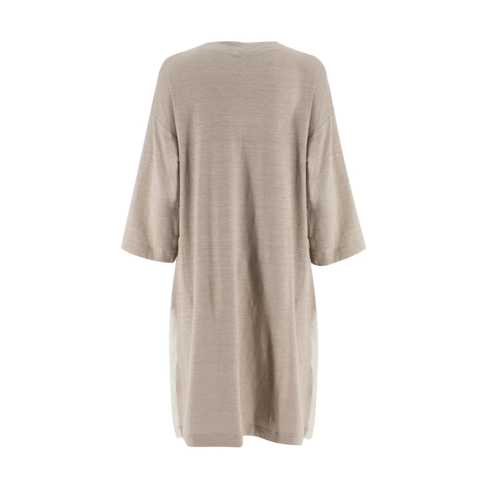Le Tricot Perugia Midi Dresses Beige Dames