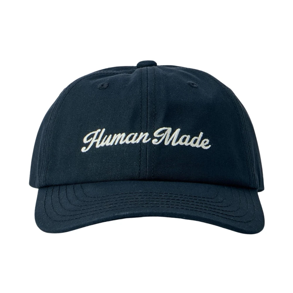 Human Made Embroidered Logo Cap - Man Hats Black One Size - Immagine 2