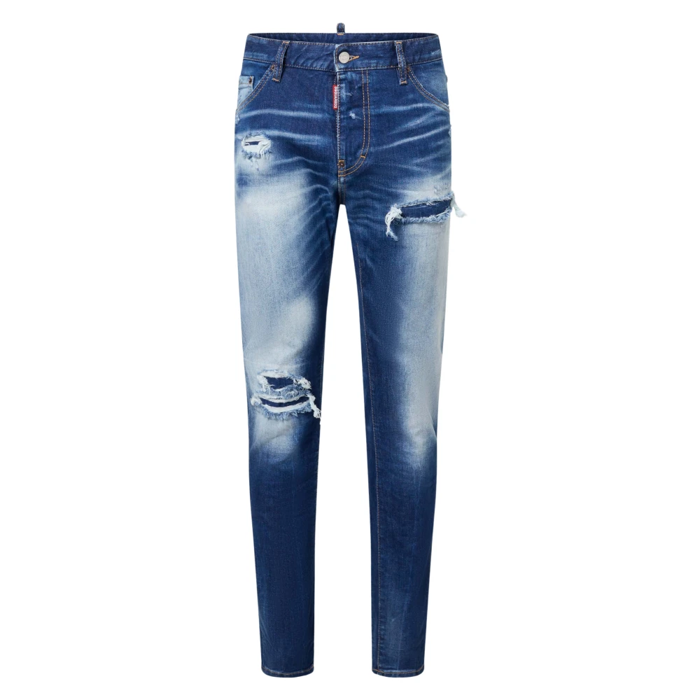 Dsquared2 Veelzijdige Skinny Jeans Blue Heren