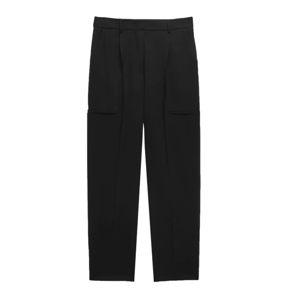 Msgm Zwarte broek Black Dames