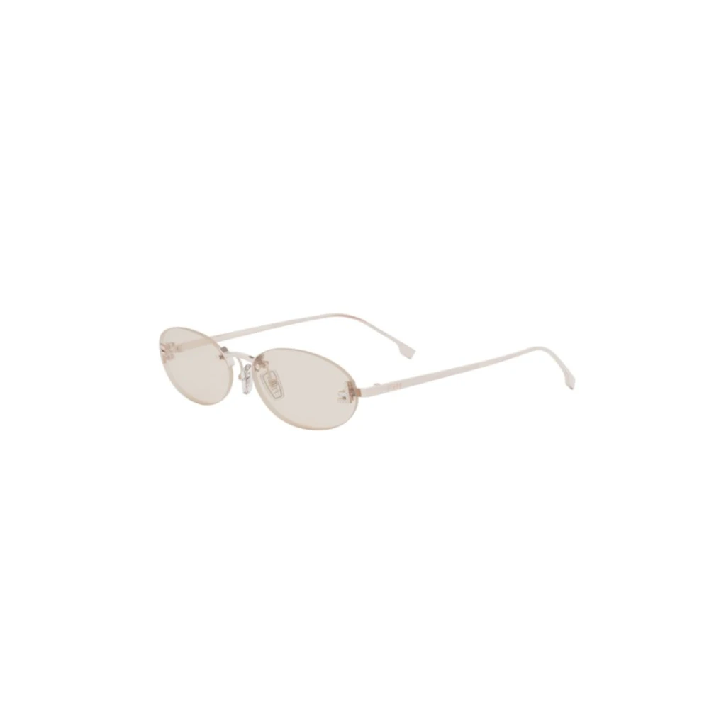Fendi Women's Pink Sunglasses, 54 Mm, First Crystal Oval Sunglasses