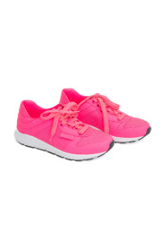 Pre-owned Pink Fluo Leather Baskets