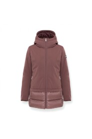 Lange Gepolsterte Jacke aus 3-Lagen Arcadia Stoff