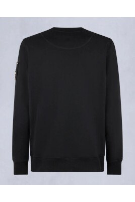 pull-col-rond-noir-et-or