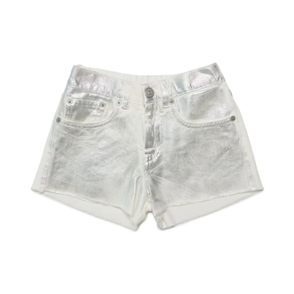 MM6 Maison Margiela Off White Shorts Beige, Flicka