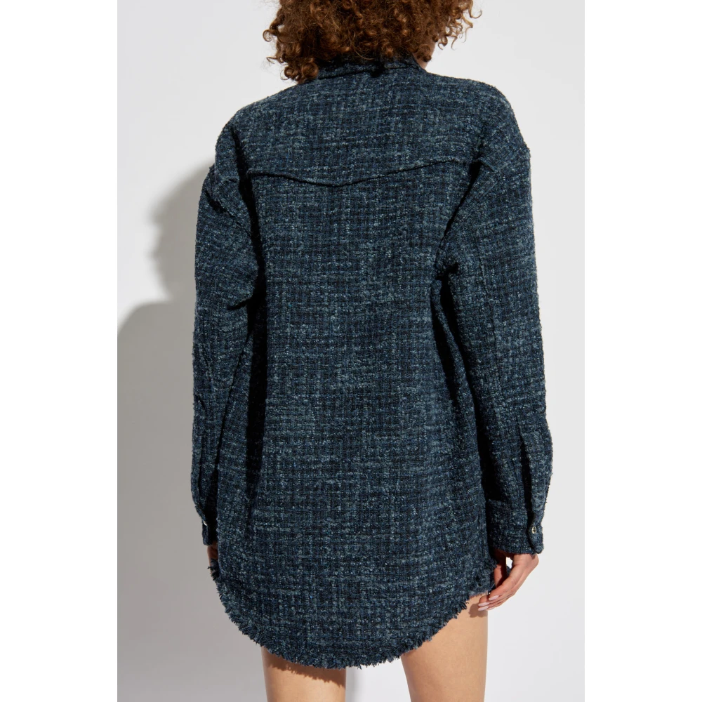 IRO Shirt Binna Blue Dames