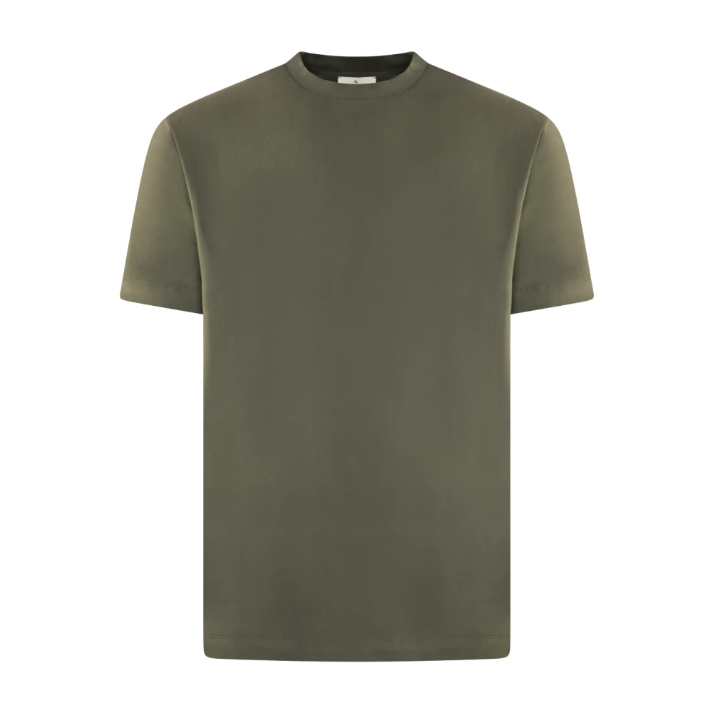 Valenza Interlock Supima T-Shirt Beige Green Heren