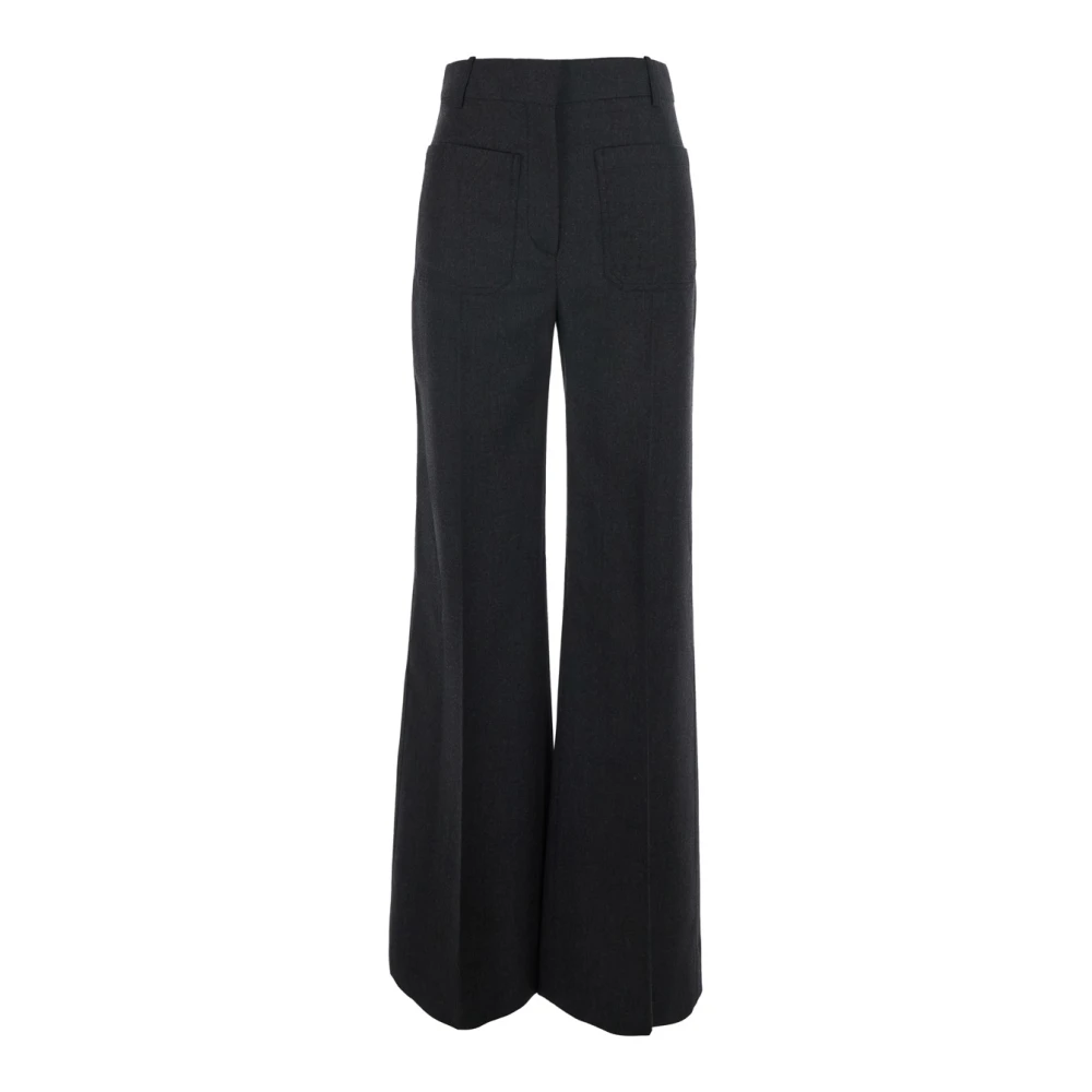 Victoria Beckham , Damen, Hosen, Grau, 2XS