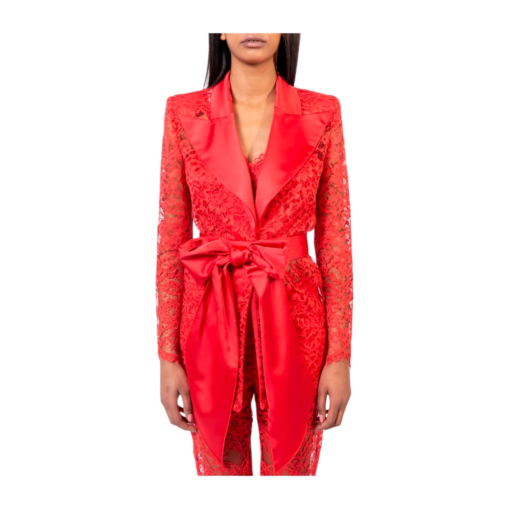 Doris S - Jackets > Blazers - Red - Doris S - Modalova