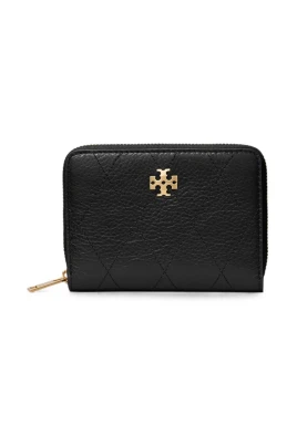 Liten Charlie Quilted Zip-Around Plånbok