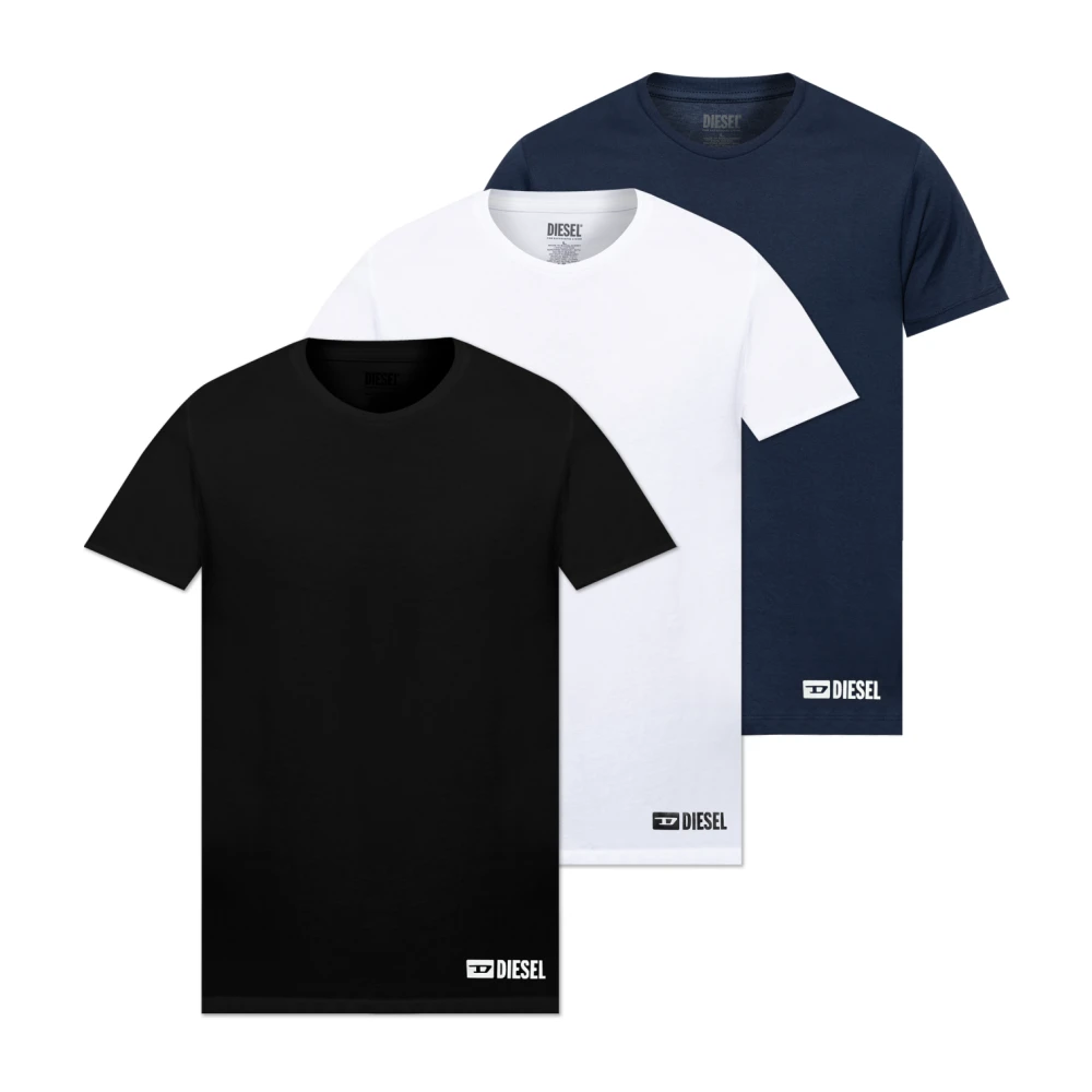 Diesel Driepack T-shirts Randal-D-Box-3Pack Multicolor Heren