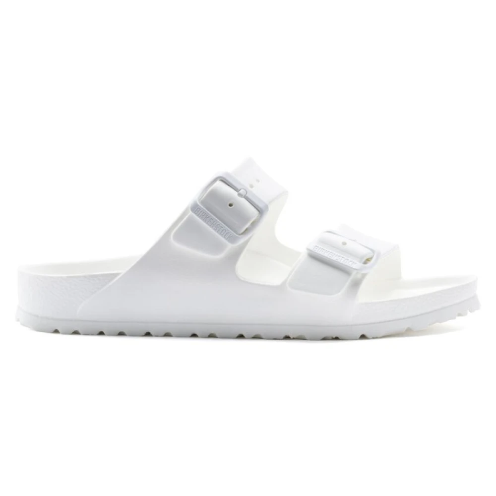 Birkenstock Women's White Arizona Essentials Eva Sandals Size 7 Uk