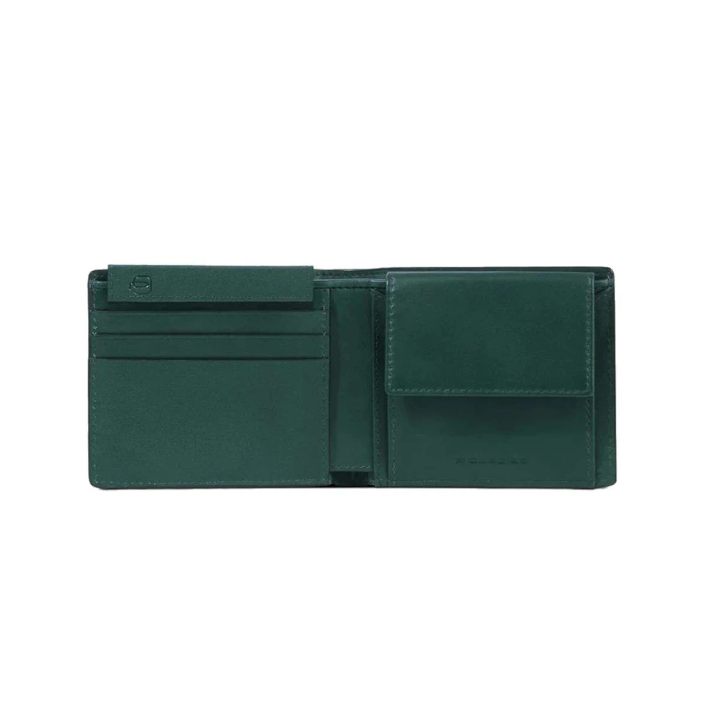 Piquadro Stijlvolle Portemonnee Green Heren