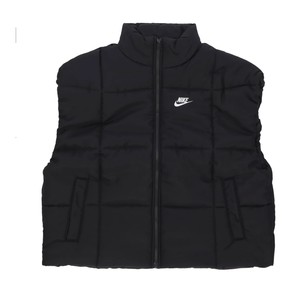 Nike Thermic Classic Vest Sleeveless Down Jacket Black Dames