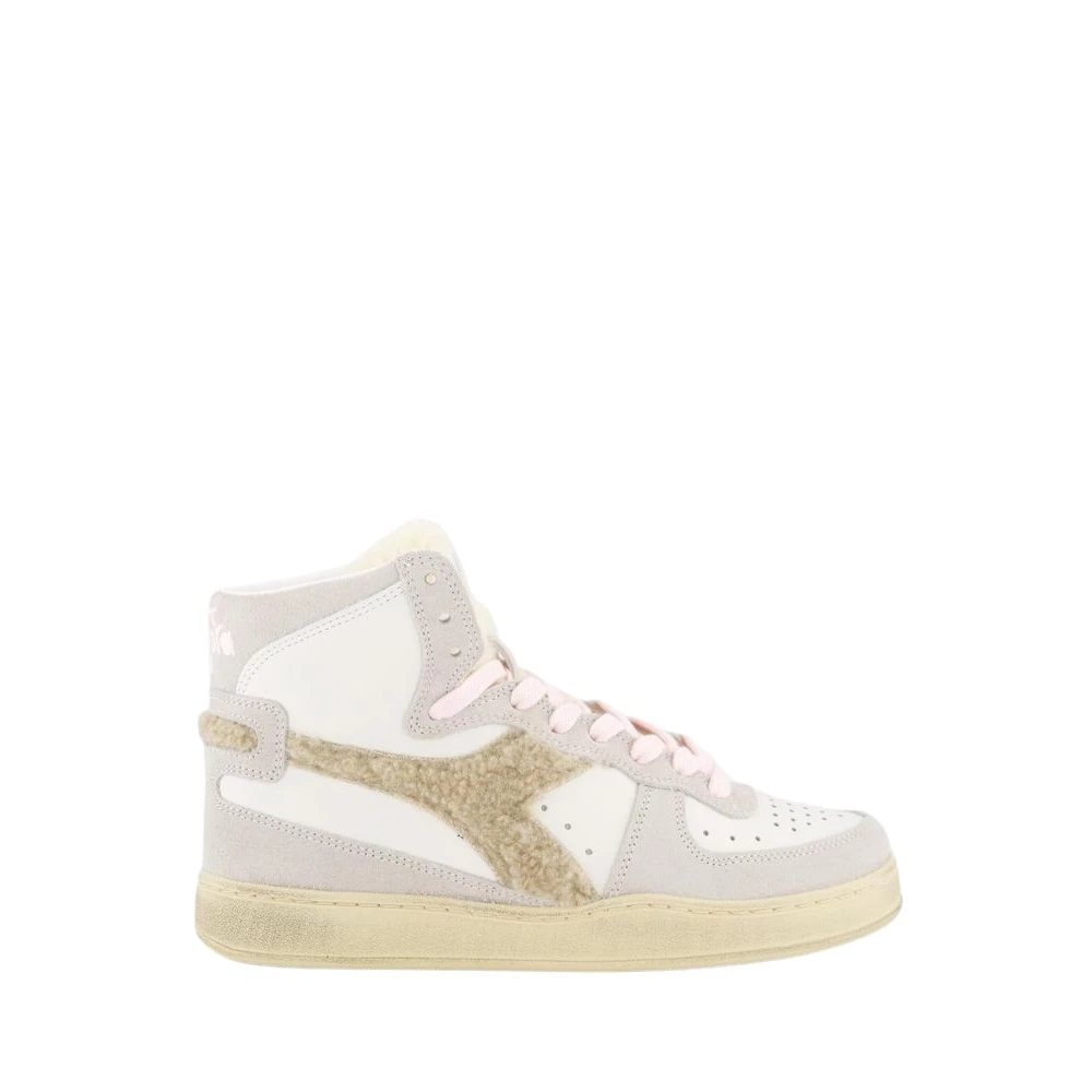 Diadora Basket Chalet /Teddy Sneakers Dames Schoenen Wit