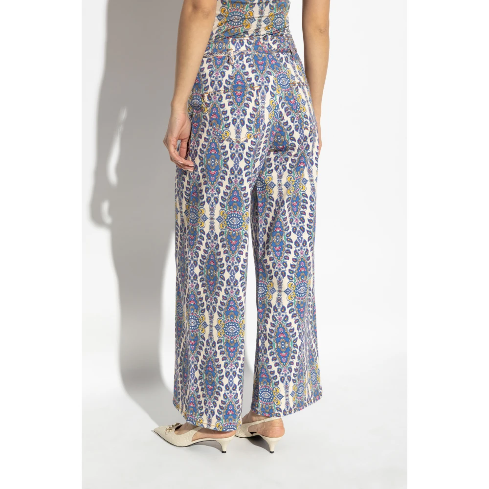 ETRO Jeans met kleurrijk patroon Multicolor Dames