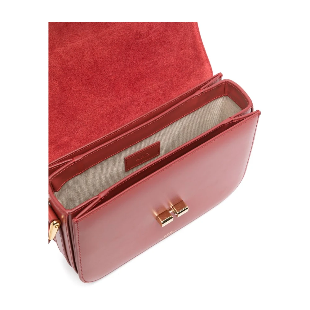 A.p.c. Rode Tassen voor Stijlvolle Look Red Dames