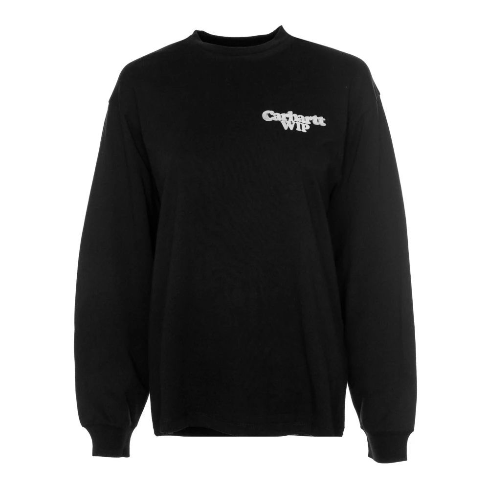 Carhartt WIP Charm Linked Longsleeve Shirt Black Heren