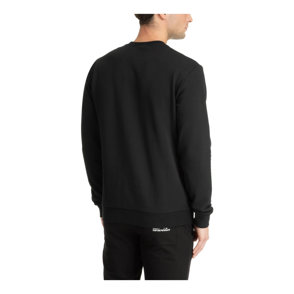 Emporio Armani EA7 Sweatshirt Black Heren