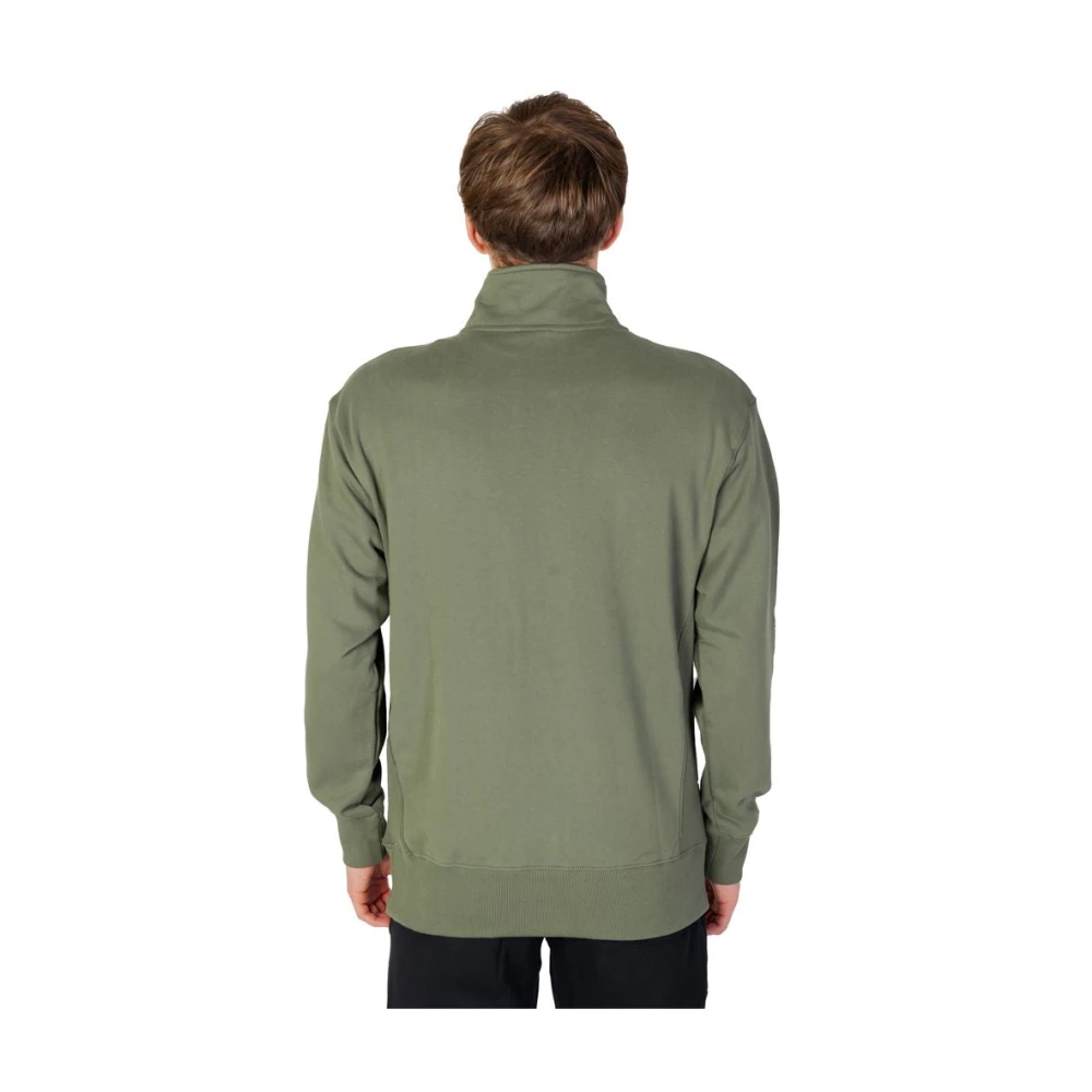 New Balance Groene Katoenen Sweater Heren Collectie Green Heren