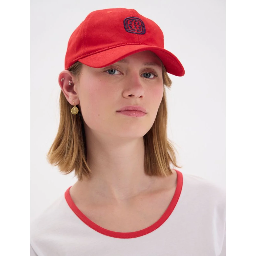 Ines De La Fressange Paris Lennie CAP Red Dames
