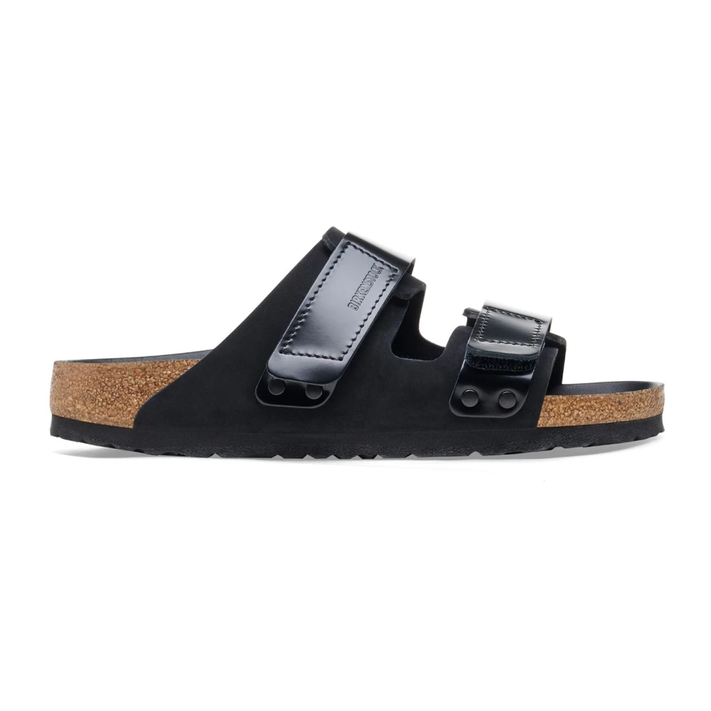 Birkenstock Women's Black Sliders, 3 Uk, Uji Sandals