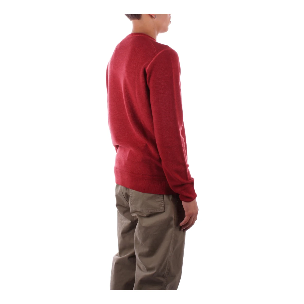 PAUL & SHARK Magenta Yachting Logo Sweater Red Heren