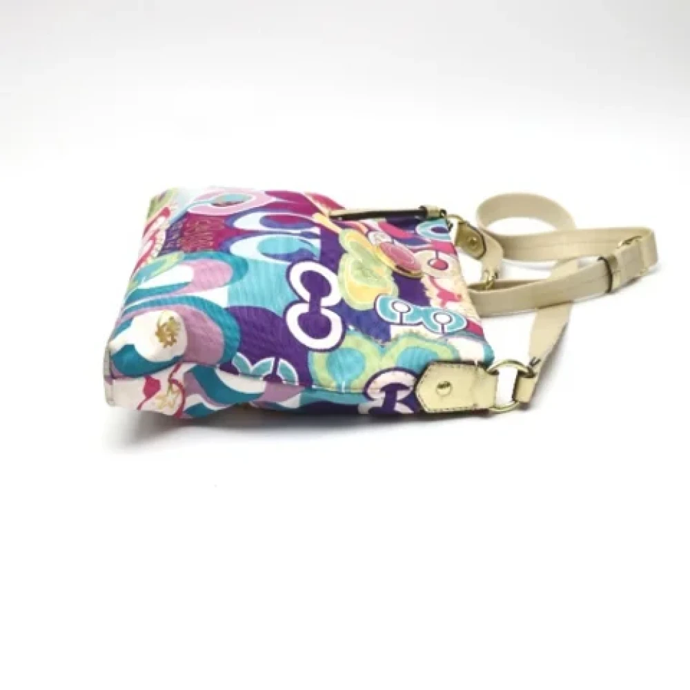Coach Pre-owned Fabric shoulder-bags Multicolor Dames